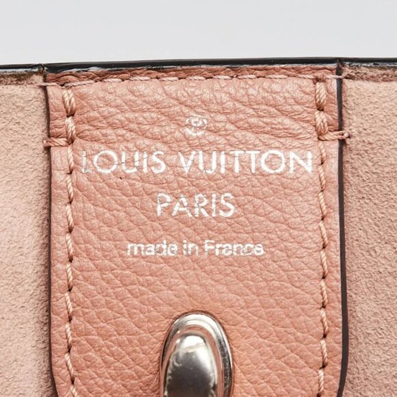 Louis Vuitton Rose/Black Leather Lockme Cabas Tote Bag - Picture 8 of 11